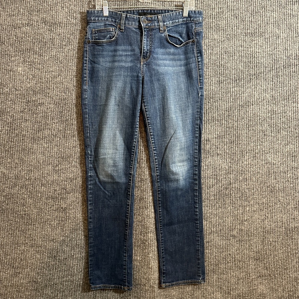 Calvin Klein Jeans Womens Skinny Size 30/10 Blue Denim Cotton Stretch Mid Rise